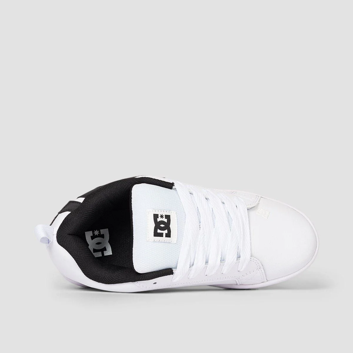 DC Court Graffik Shoes - White/Black/Black - Image 4