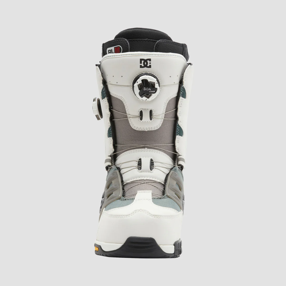 DC Phantom BOA Snowboard Boots Forest Green/White - Image 3