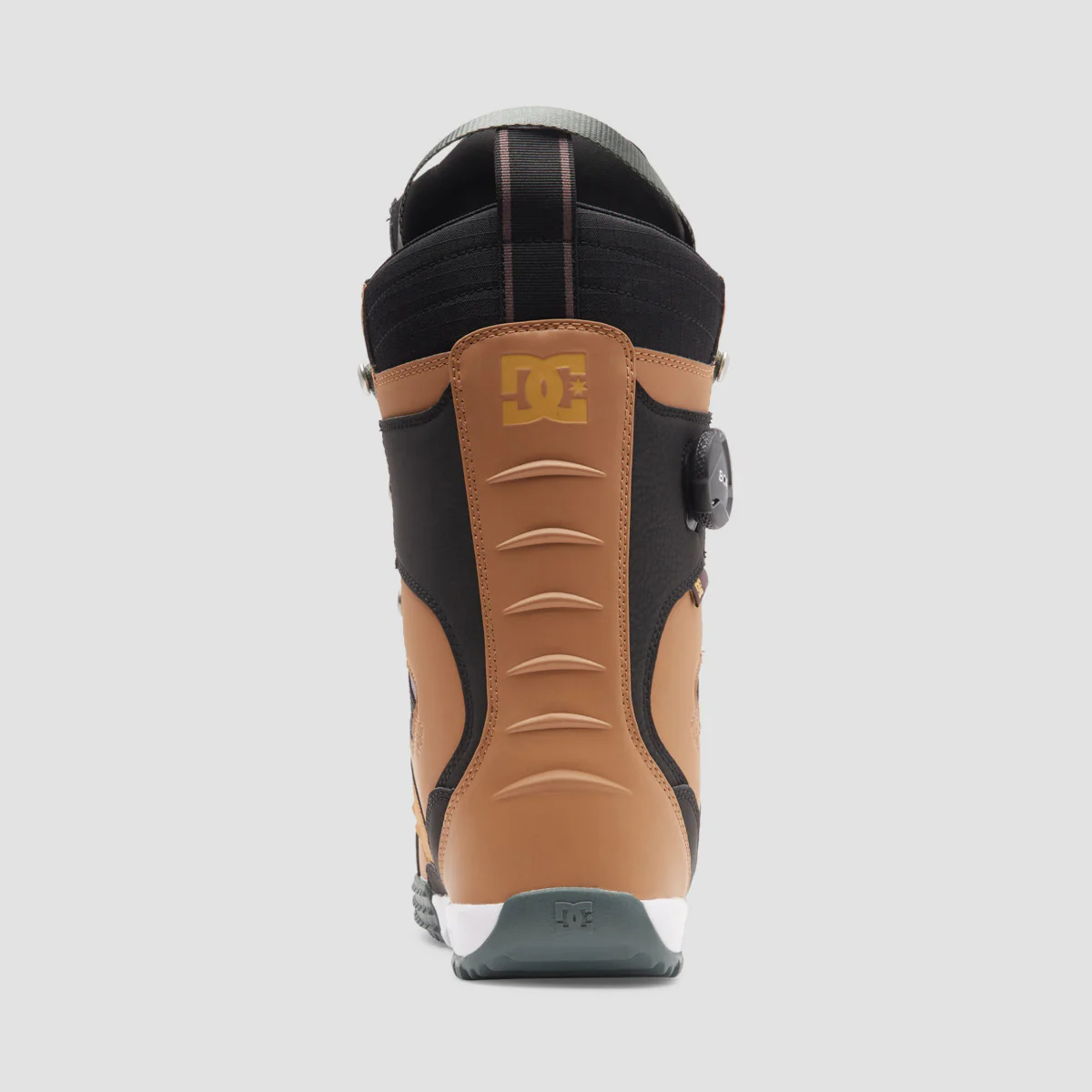 DC Premier Hybrid BOA Snowboard Boots Brown/Black/White - Image 4