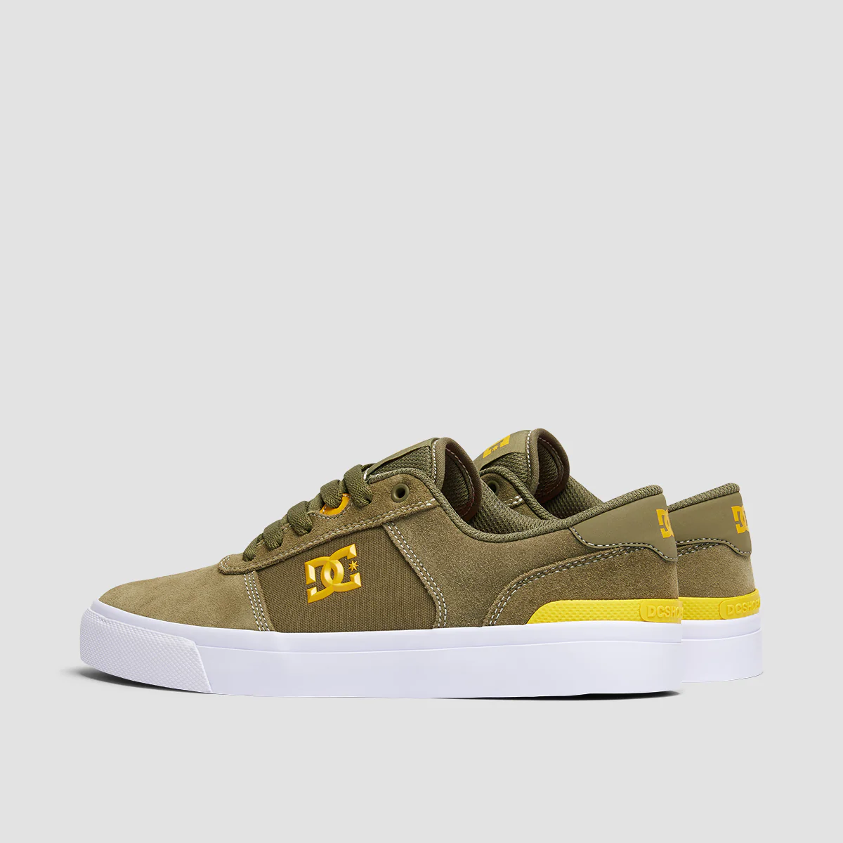 DC Teknic S Shoes - Army/Olive - Image 3