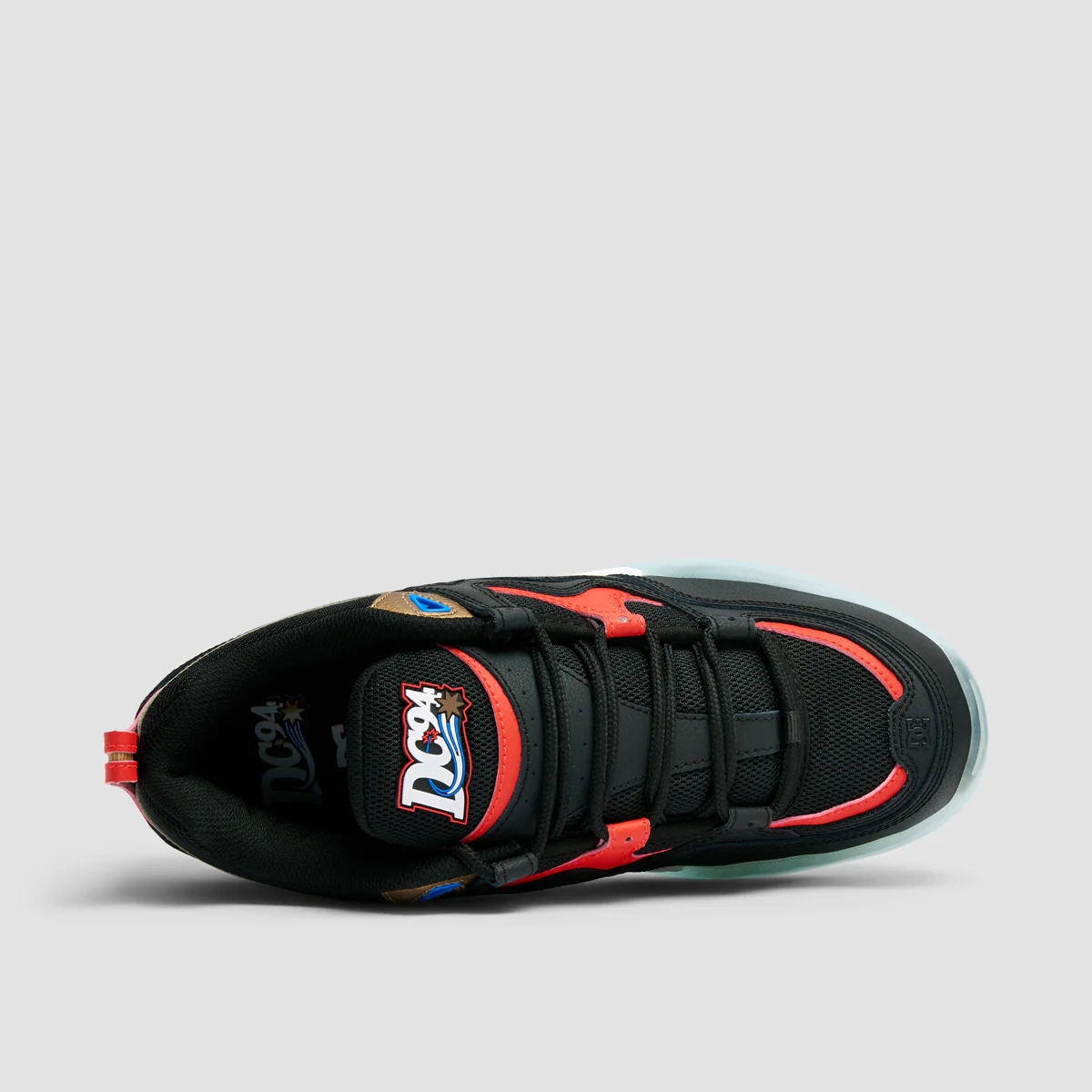 DC Truth OG Shoes - Black/Red/Blue - Image 4