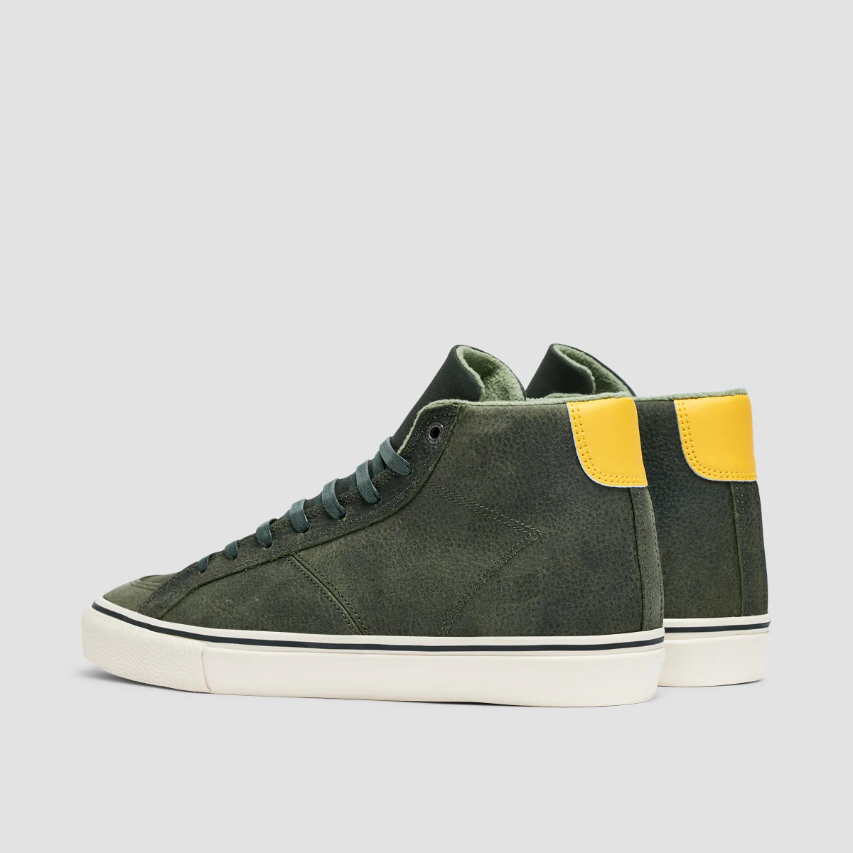 Emerica Omen High Top Shoes Olive - Image 3