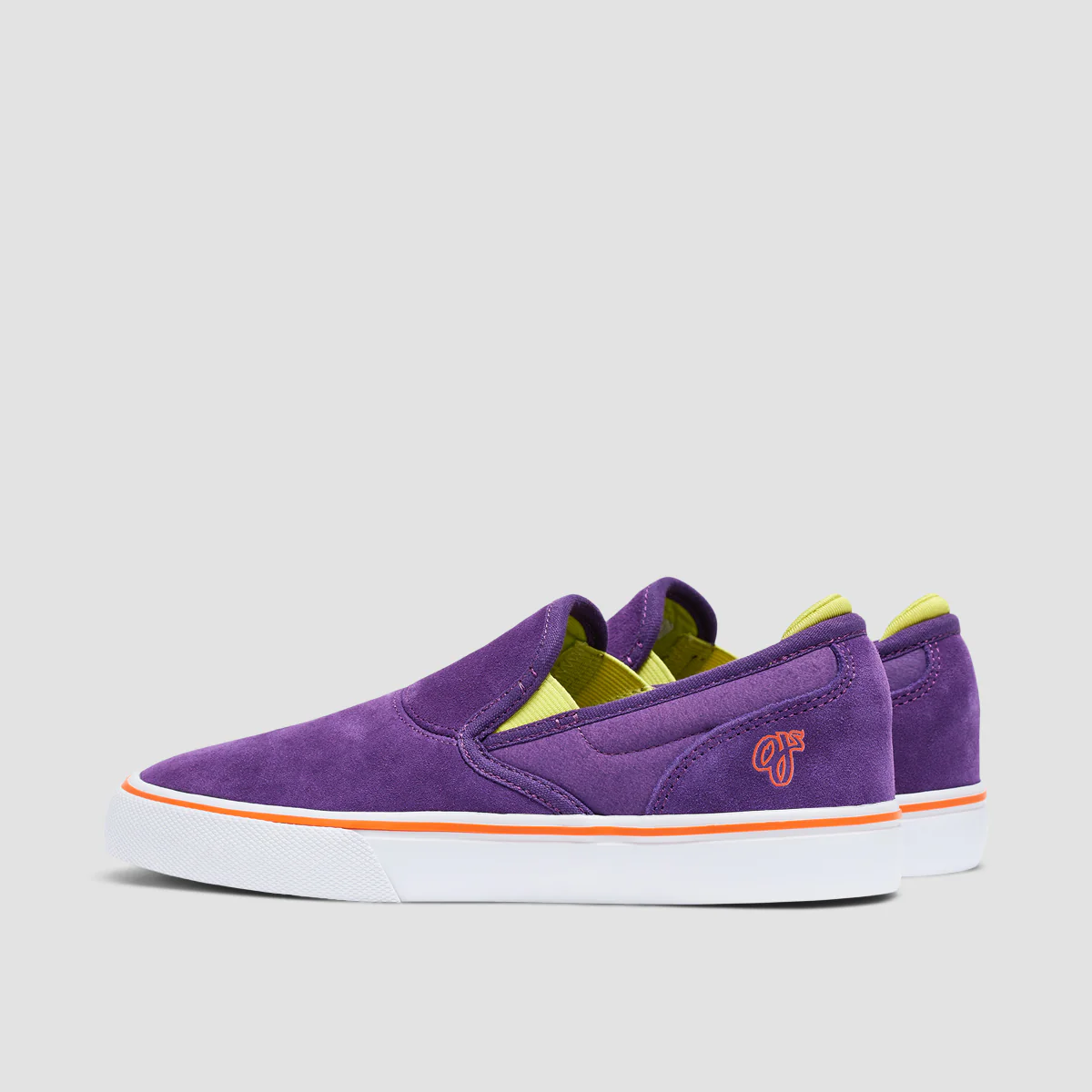 Emerica Wino X Oj Slip On Shoes Purple - Kids - Image 3