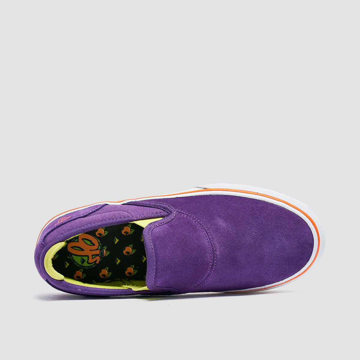 Emerica Wino X Oj Slip On Shoes Purple - Kids - Image 4