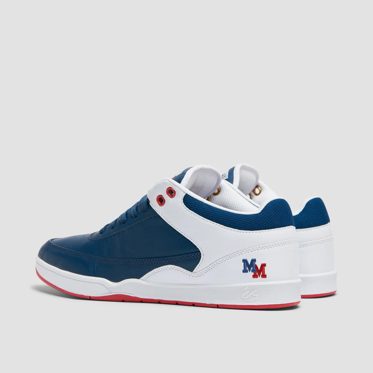 eS Stylus Mid X Muckmouth Shoes - Blue/White - Image 3