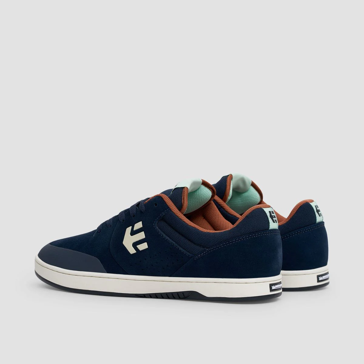 Etnies Marana Michelin X Nassim Lachhab Shoes - Navy/Brown/White - Image 3