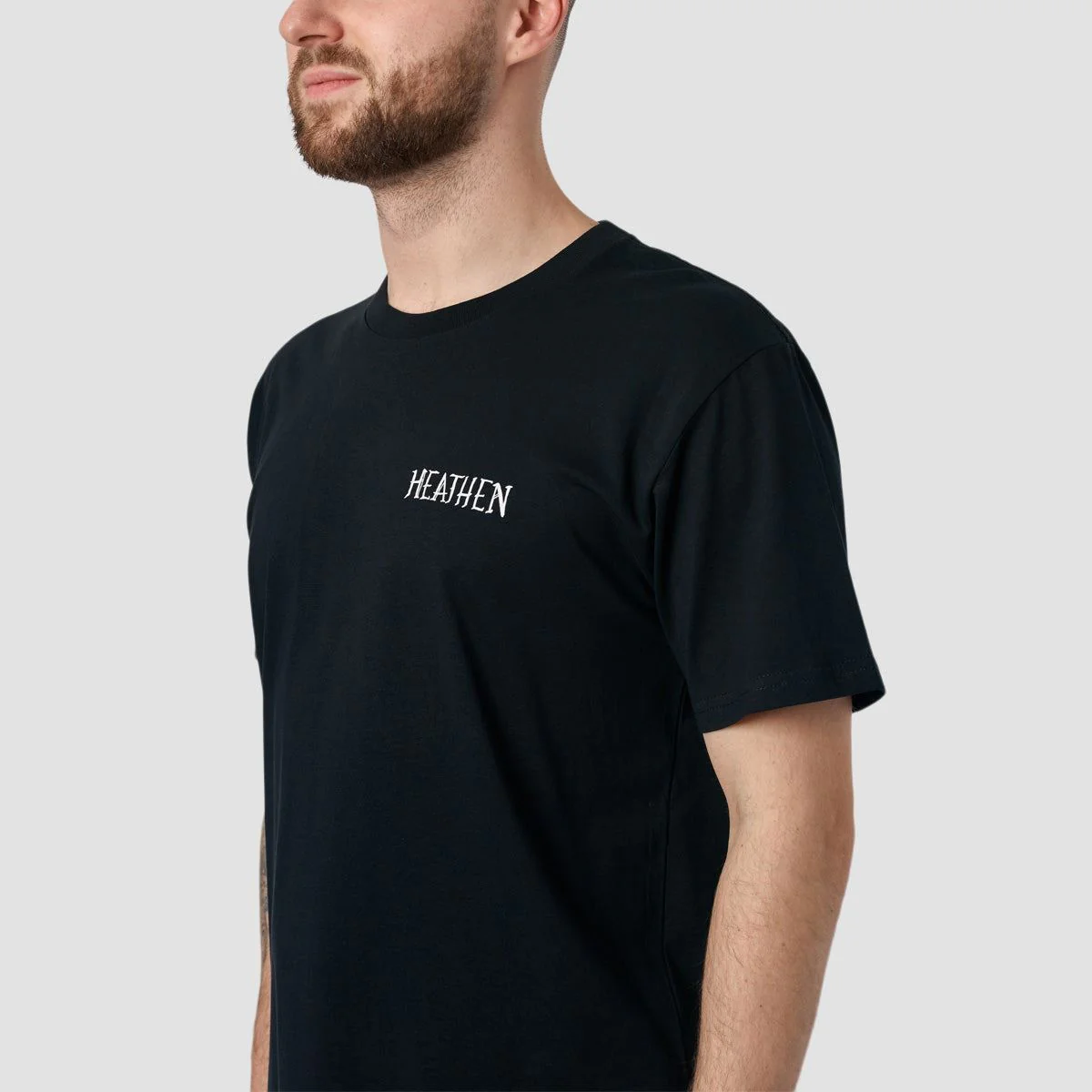 Heathen Devine Dragon T-Shirt Black - Image 3