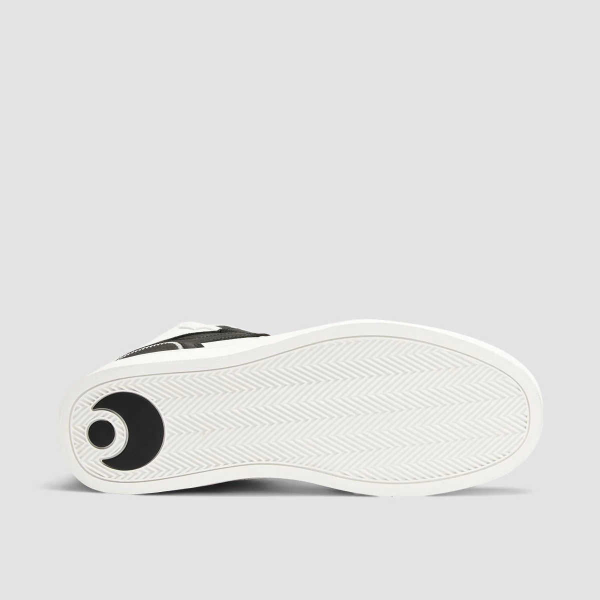 Osiris Clone High Top Shoes - Black/White/Black - Image 5