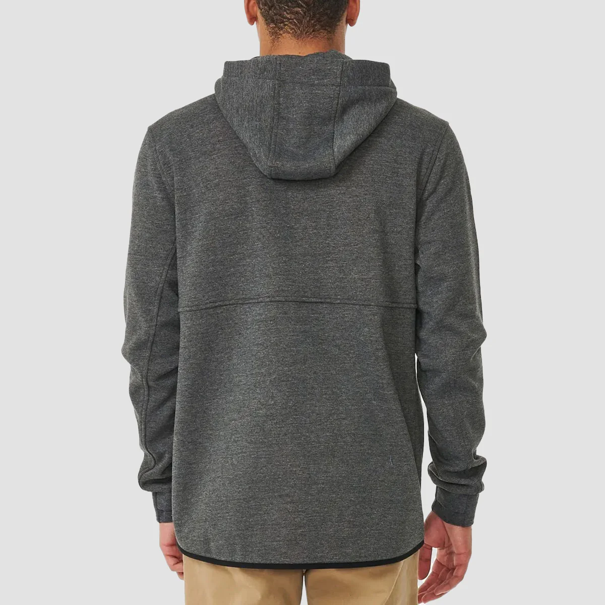 Rip Curl Anti Series Departed DWR Jacket Charcoal Marle - Image 3