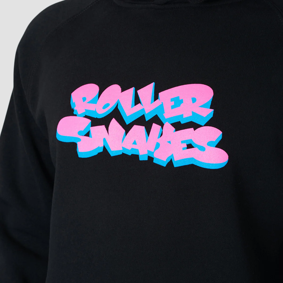 Rollersnakes Marian Pullover Hoodie Black - Image 3