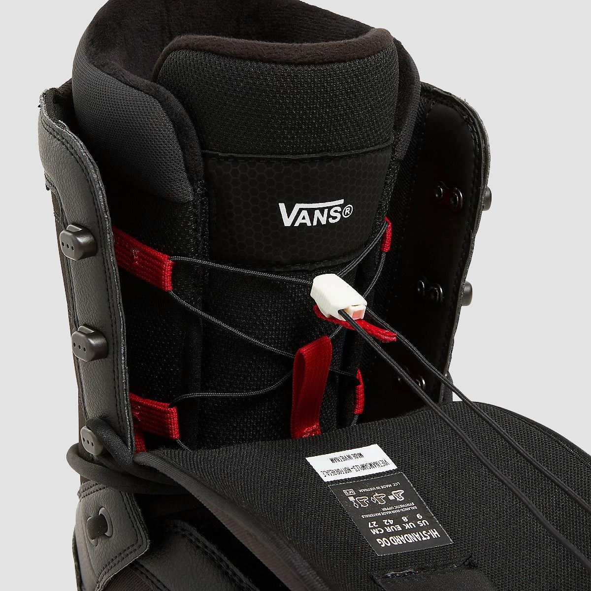 Vans Hi-Standard OG Snowboard Boots Black/Grey/Gum - Image 4